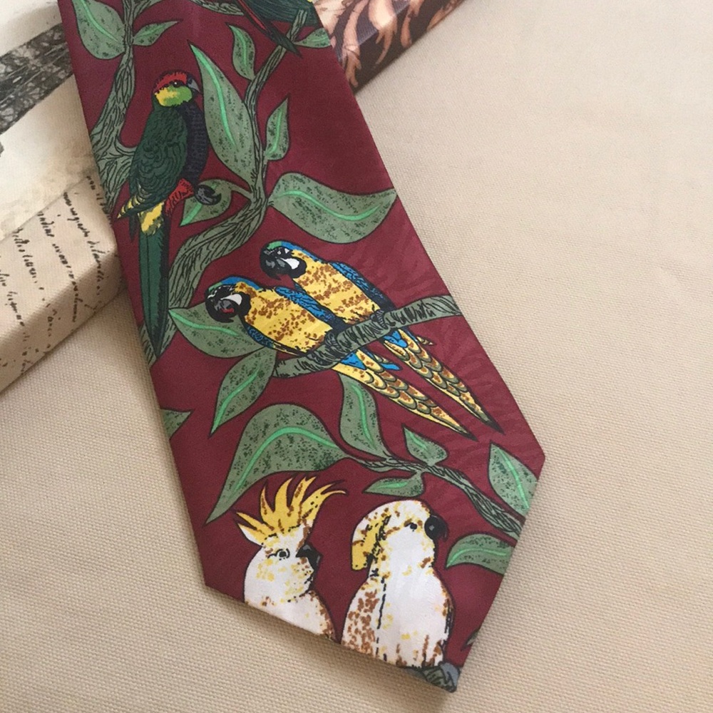 Bird Tie. Studio 890 preloved